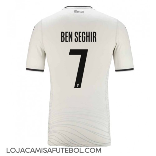Camisa de Futebol AS Monaco Eliesse Ben Seghir #7 Equipamento Alternativo 2024-25 Manga Curta